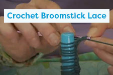 How to Crochet Broomstick Lace Crochet Tutorial