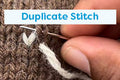 Duplicate Stitch Knitting Tutorial