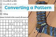 Converting a Pattern from Words to Pictures Knitting Tutorial