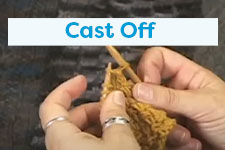 Cast Off Knitting Tutorial