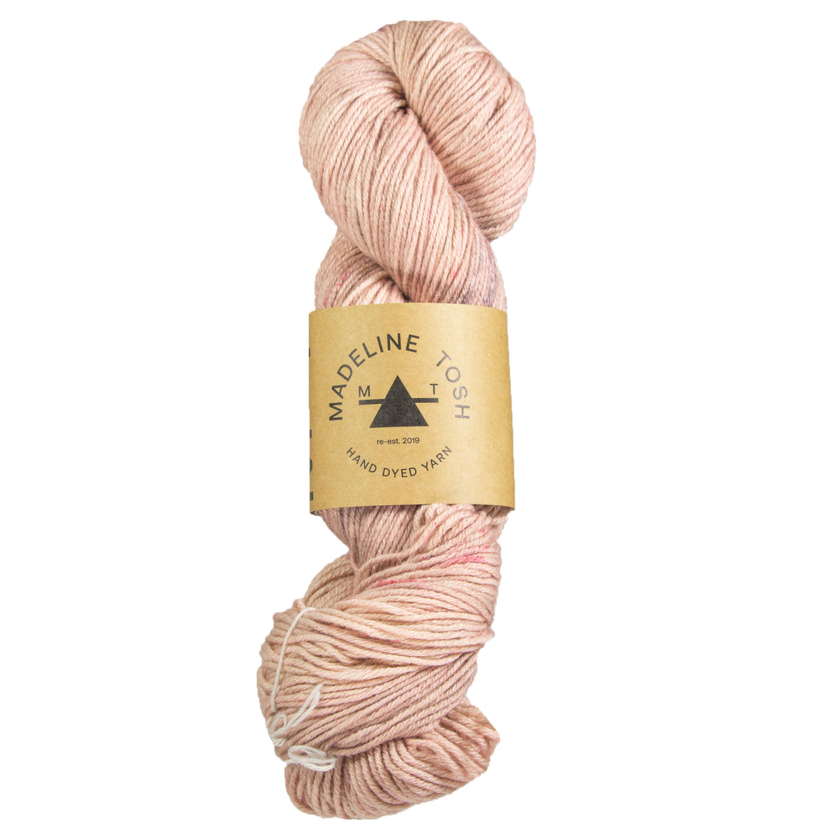 Madelinetosh Wool + Cotton Yarn - Copper Pink - Zoom Image
