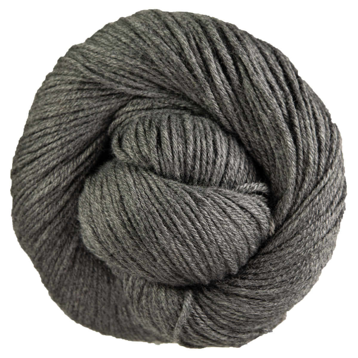 Madelinetosh Wool + Cotton Yarn - Onyx - Zoom Image
