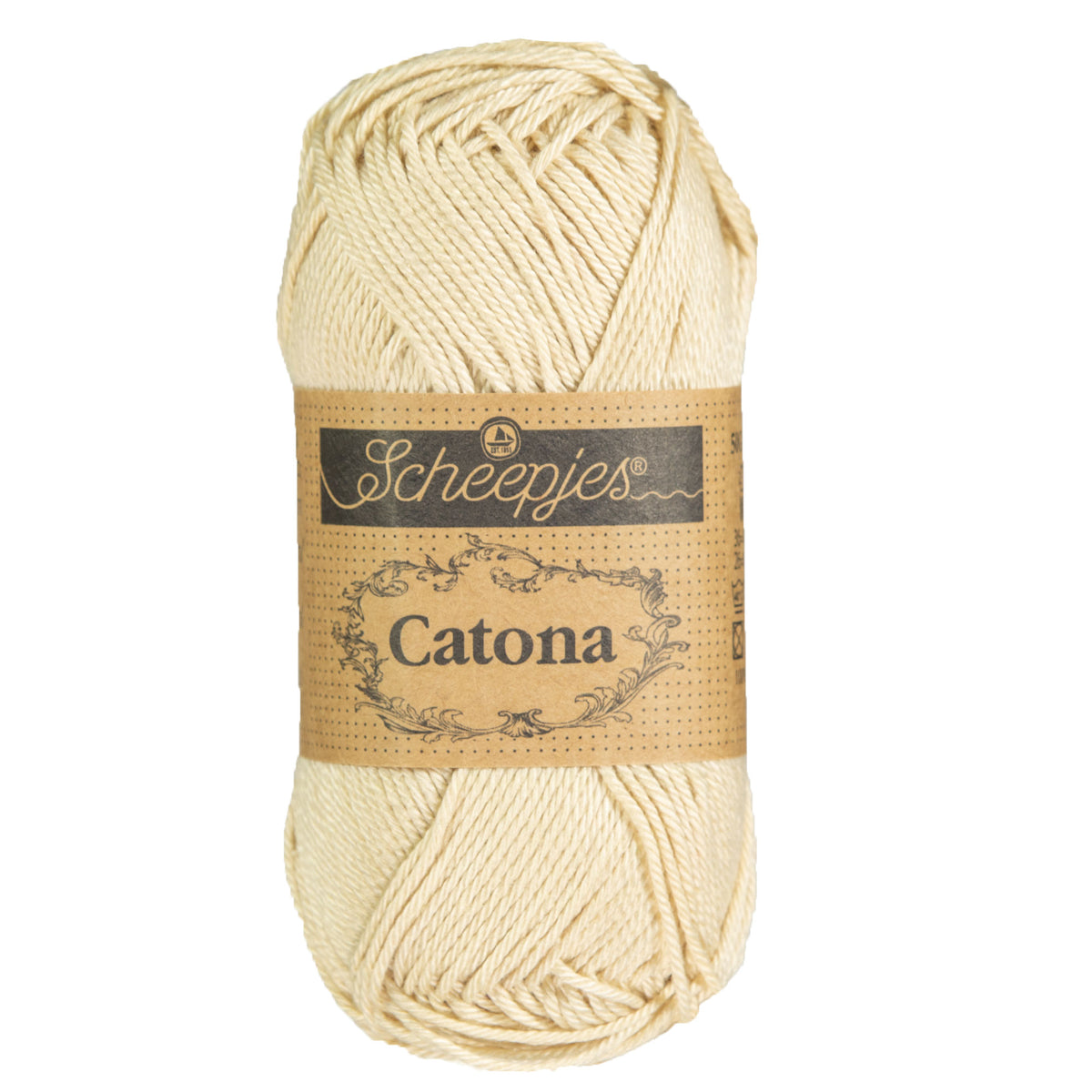 Scheepjes Catona Yarn - 404 English Tea - Zoom Image

