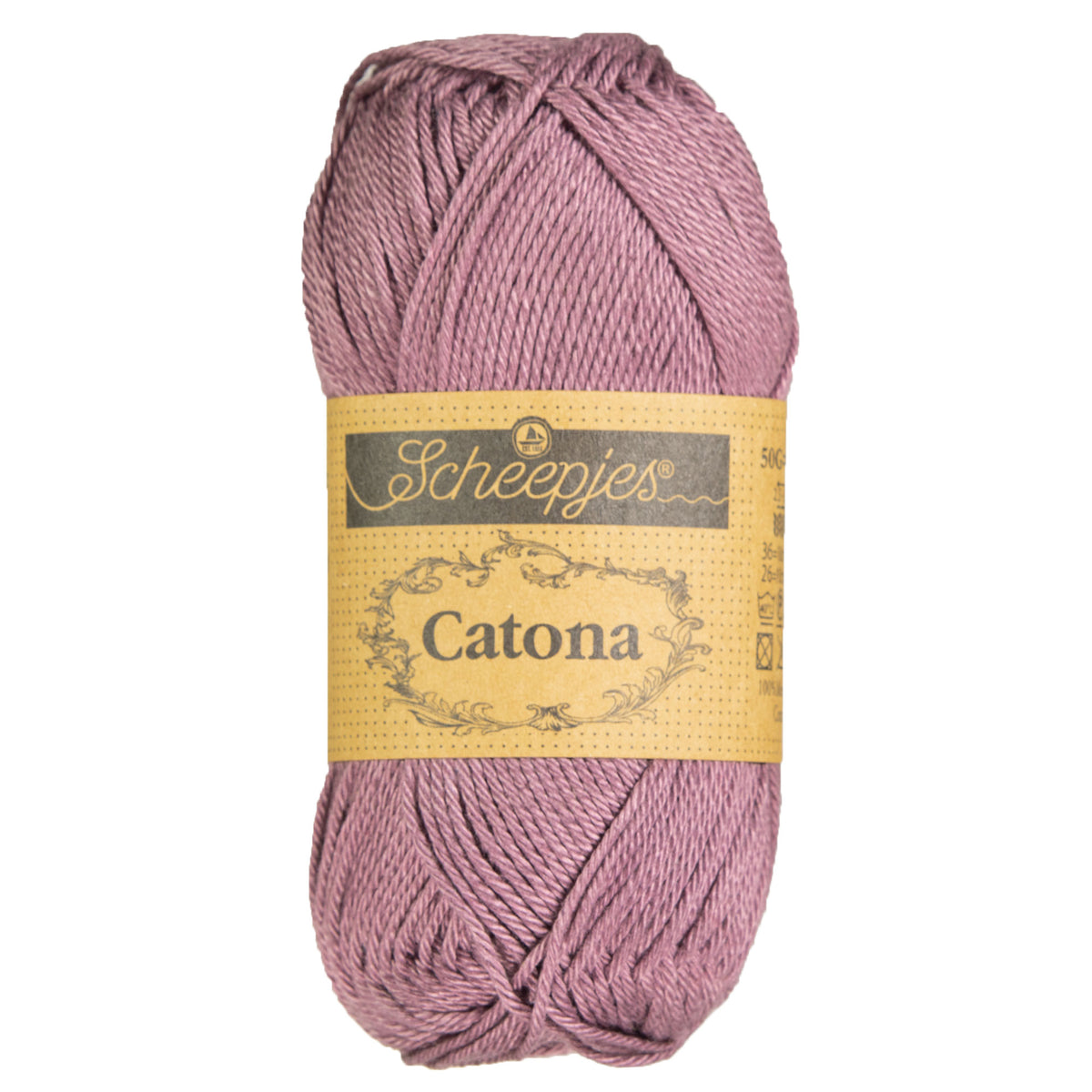 Scheepjes Catona Yarn - 526 Ashes - Zoom Image
