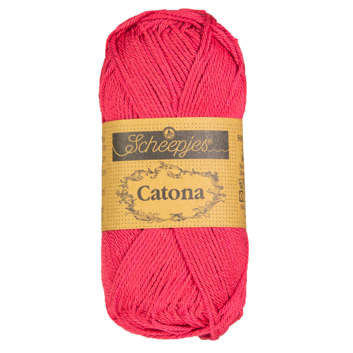 Scheepjes Catona Yarn - 258 Rosewood - Zoom Image
