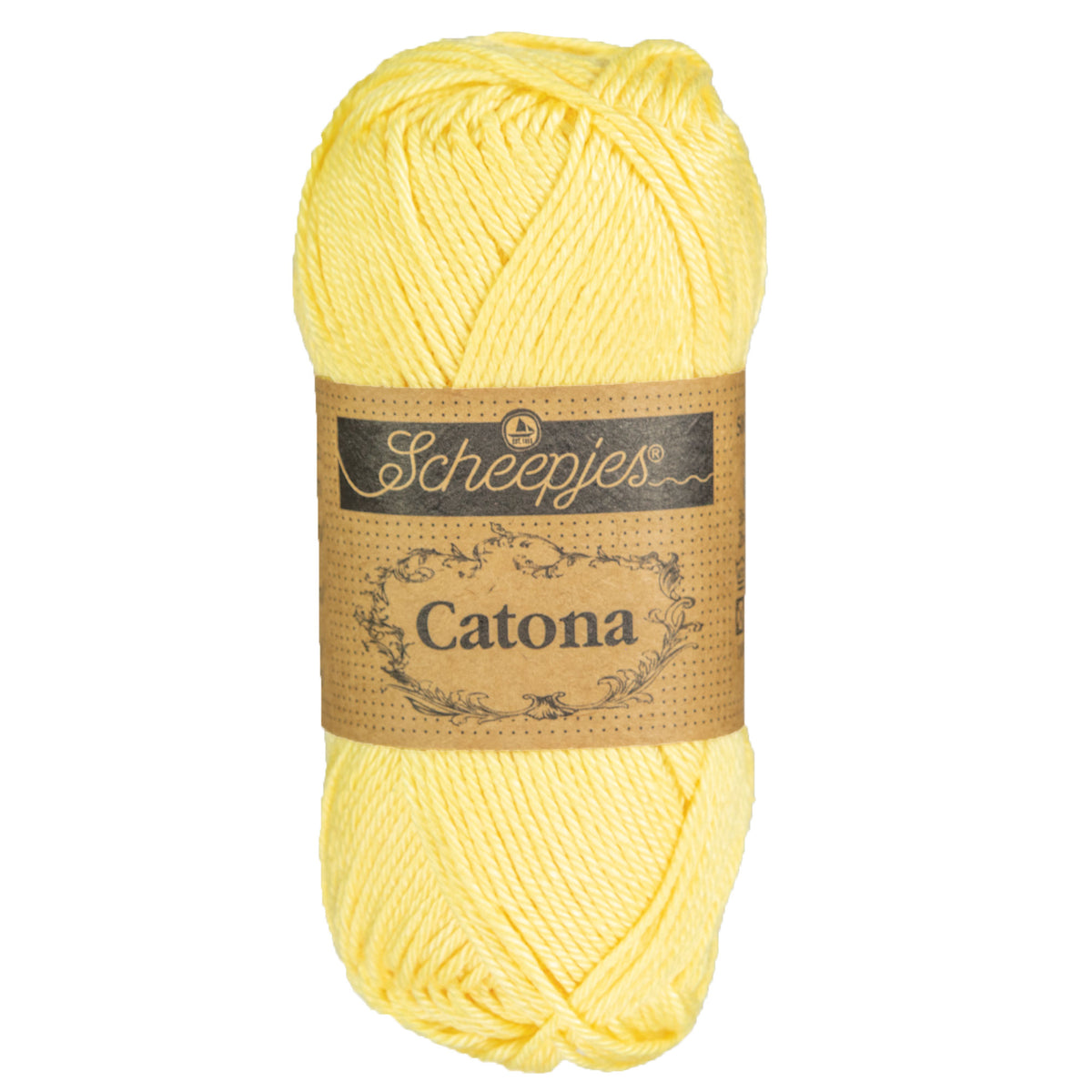 Scheepjes Catona Yarn - 522 Primrose - Zoom Image
