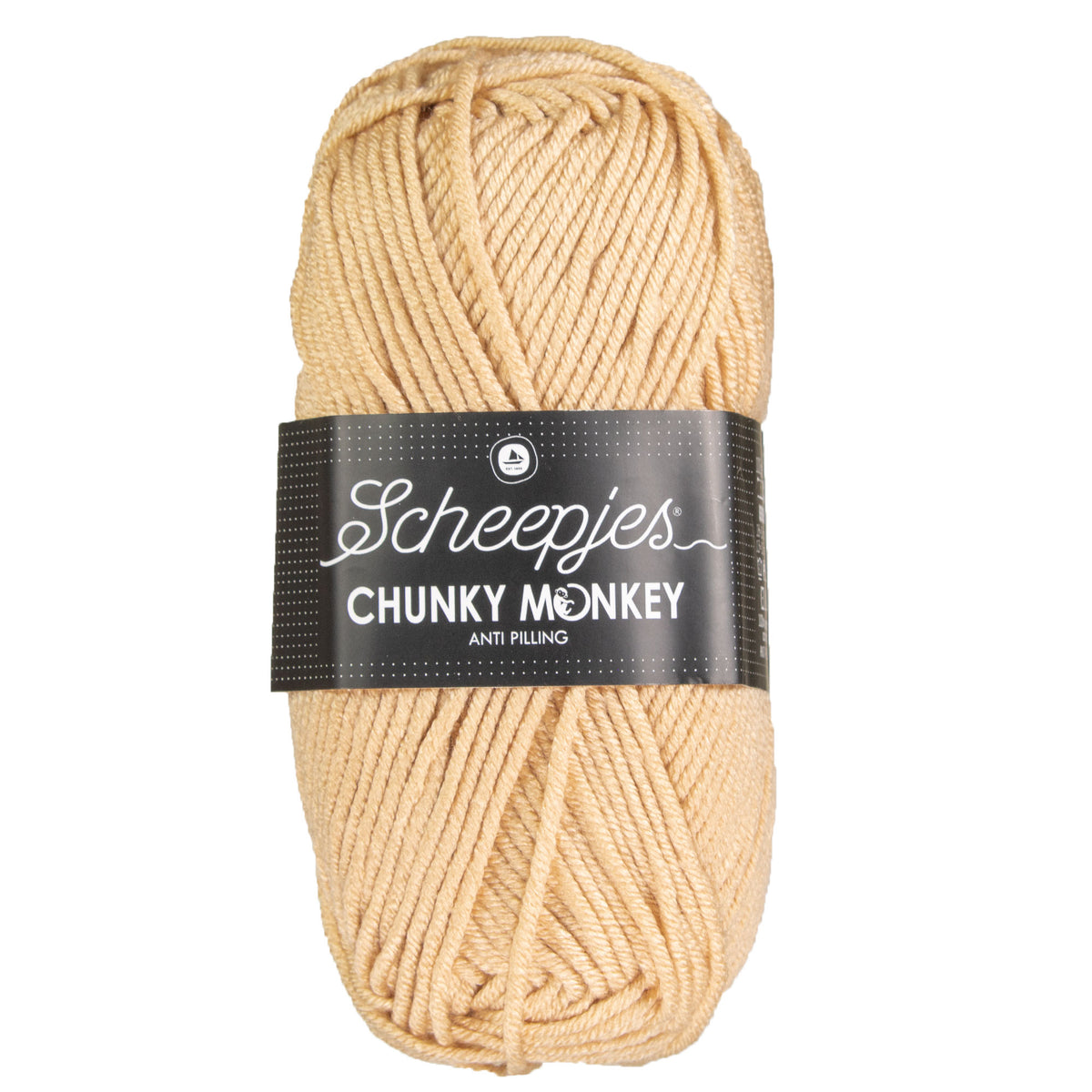 Scheepjes Chunky Monkey Yarn - 1710 Camel - Zoom Image