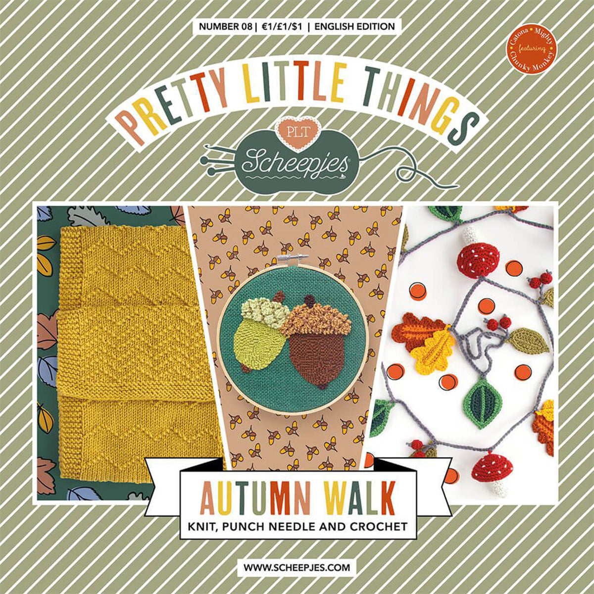 Scheepjes Pretty Little Things Patterns - No 8. Autumn Walk - Zoom Image
