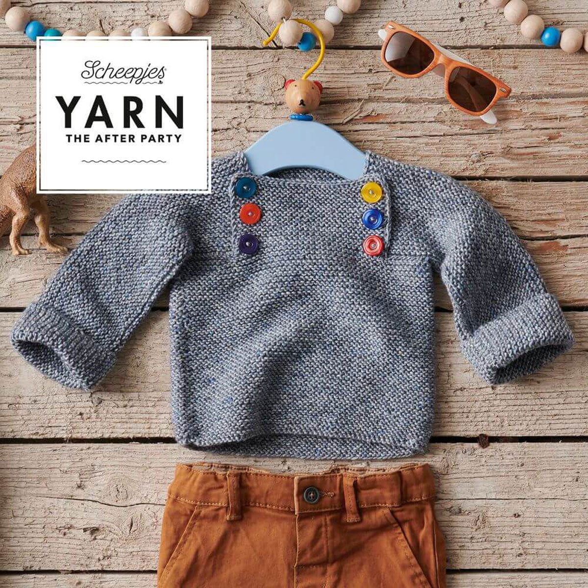 Scheepjes YARN The After Party Patterns - 83 Bibbed Sweater - Extra Image