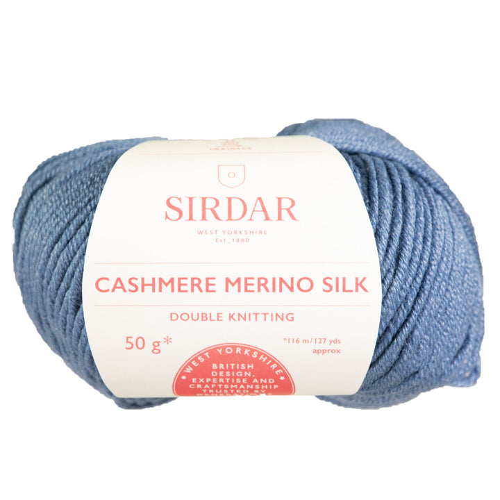Sirdar Cashmere Merino Silk DK Yarn - 403 China Blue - Zoom Image