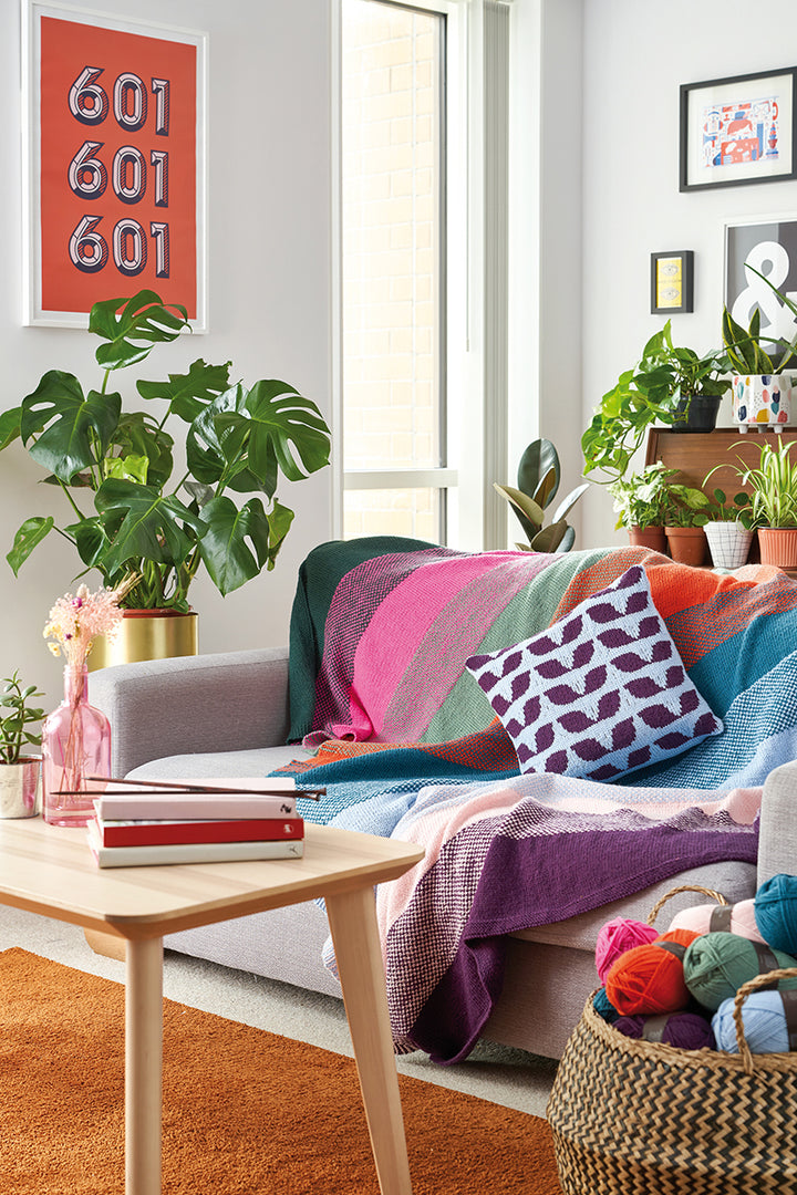 Rowan Daydreamer Collection Patterns - Eden Cushion - PDF Download - Extra Image