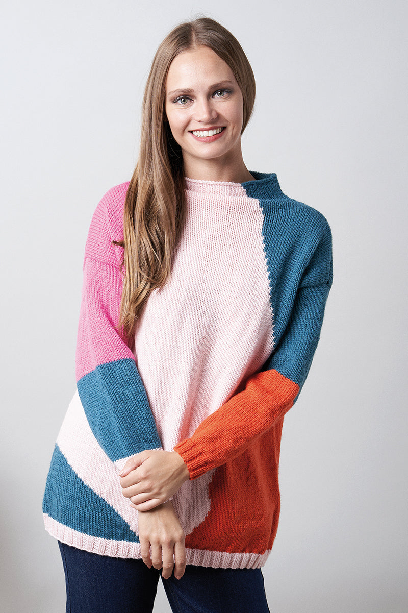Rowan Daydreamer Collection Patterns - Grocery Sweater - PDF Download - Extra Image