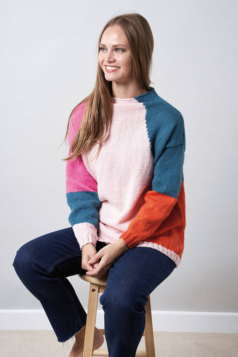Rowan Daydreamer Collection Patterns - Grocery Sweater - PDF Download - Extra Image

