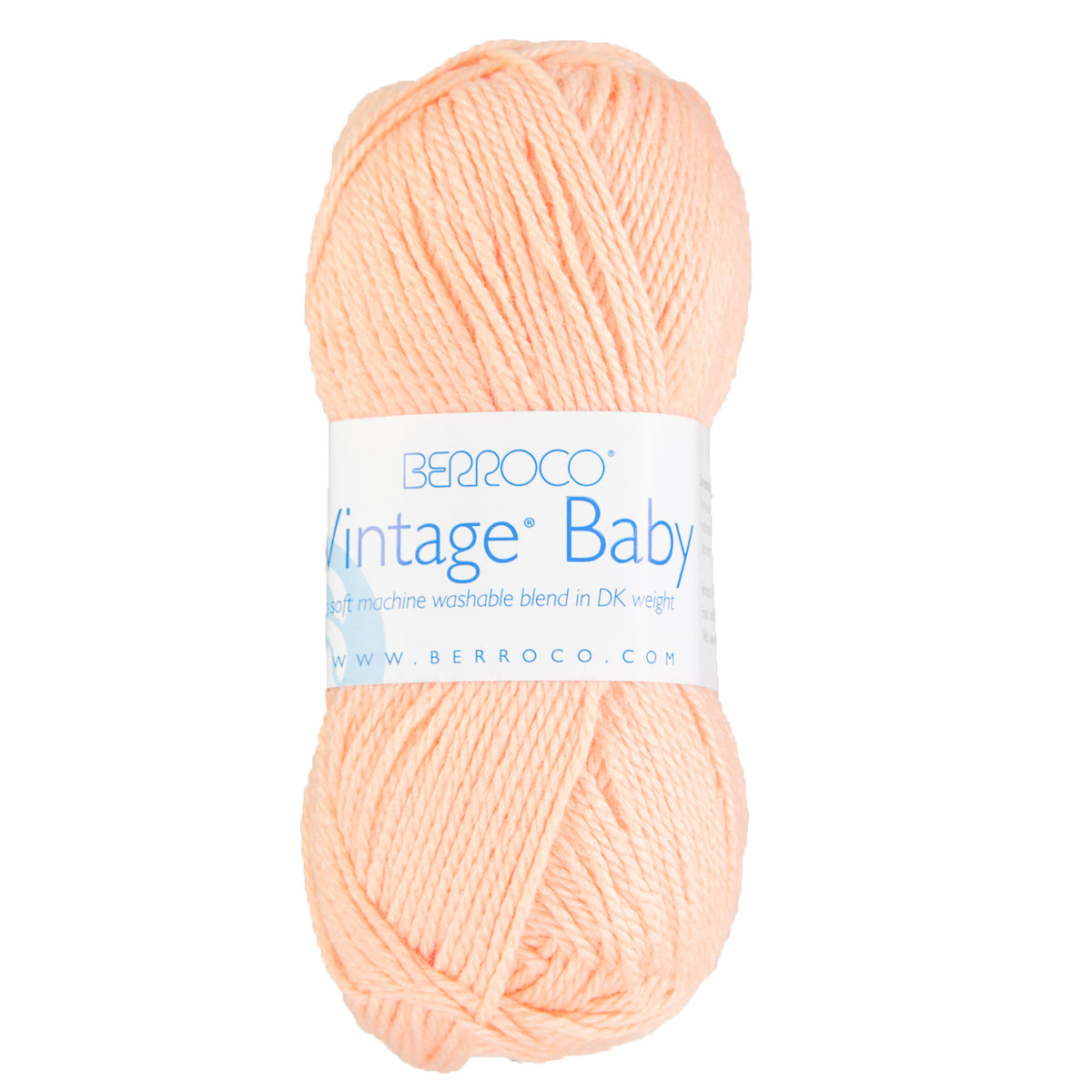 Berroco Vintage Baby Yarn - 10009 Peach - Zoom Image
