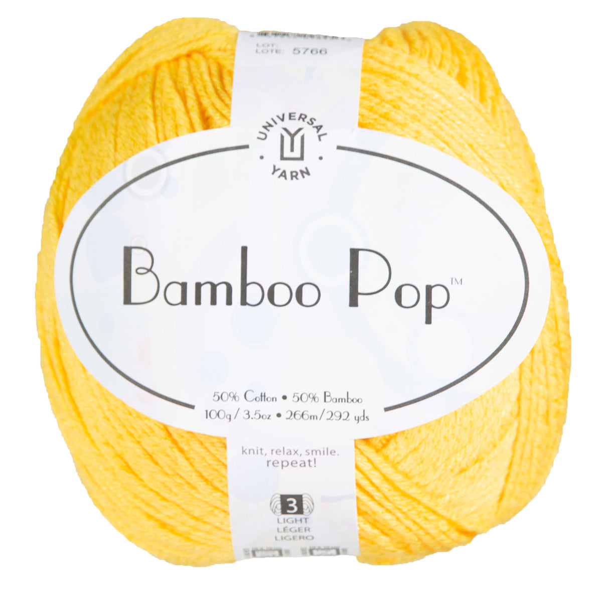 Universal Yarn Bamboo Pop Yarn - 139 Sundae - Zoom Image

