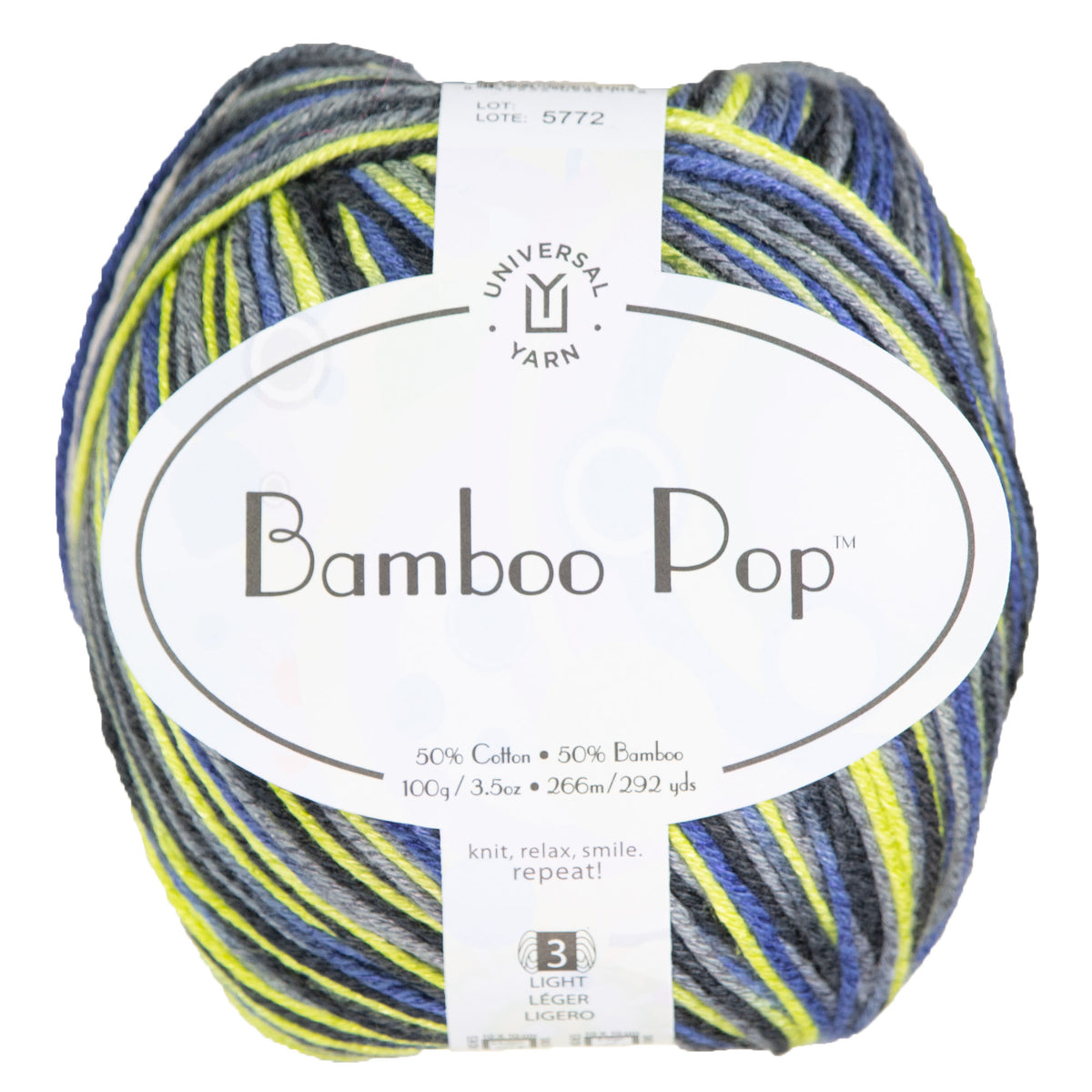 Universal Yarn Bamboo Pop Yarn - 225 Geode - Zoom Image
