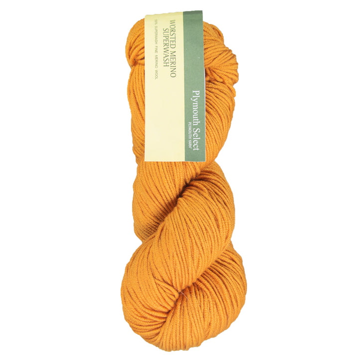 Plymouth Yarn Worsted Merino Superwash Yarn - 95 Sunflower - Zoom Image