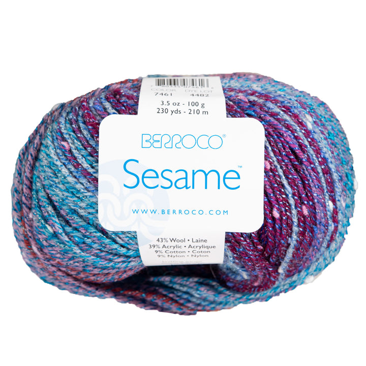 Berroco Sesame Yarn - 7461 Sorbet - Extra Image