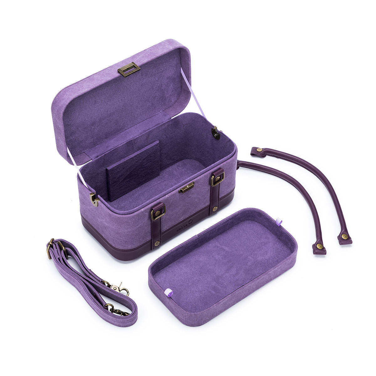 della Q Maker's Train Case - Sage - Extra Image