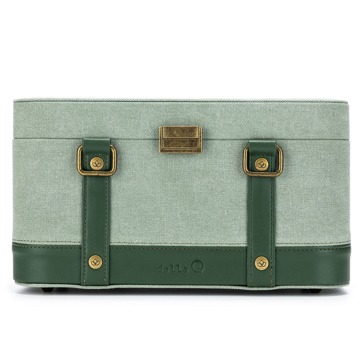 della Q Maker's Train Case - Sage - Zoom Image