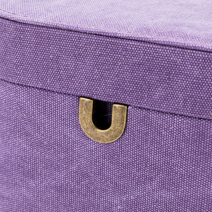della Q Maker's Train Case - Plum - Extra Image