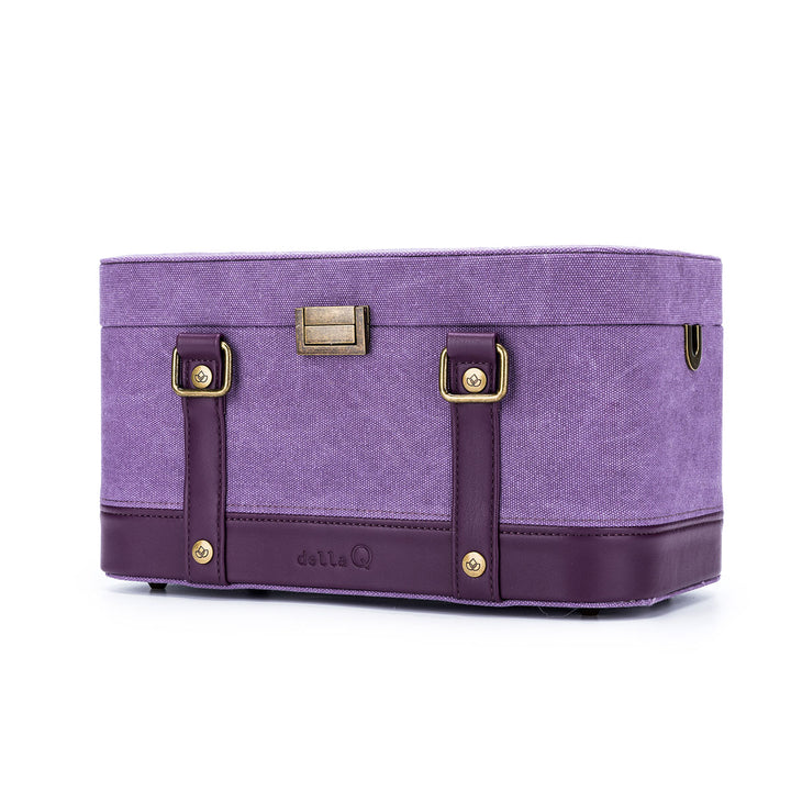della Q Maker's Train Case - Plum - Extra Image