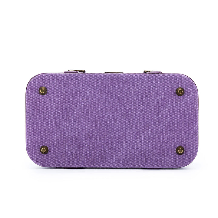 della Q Maker's Train Case - Maroon - Extra Image