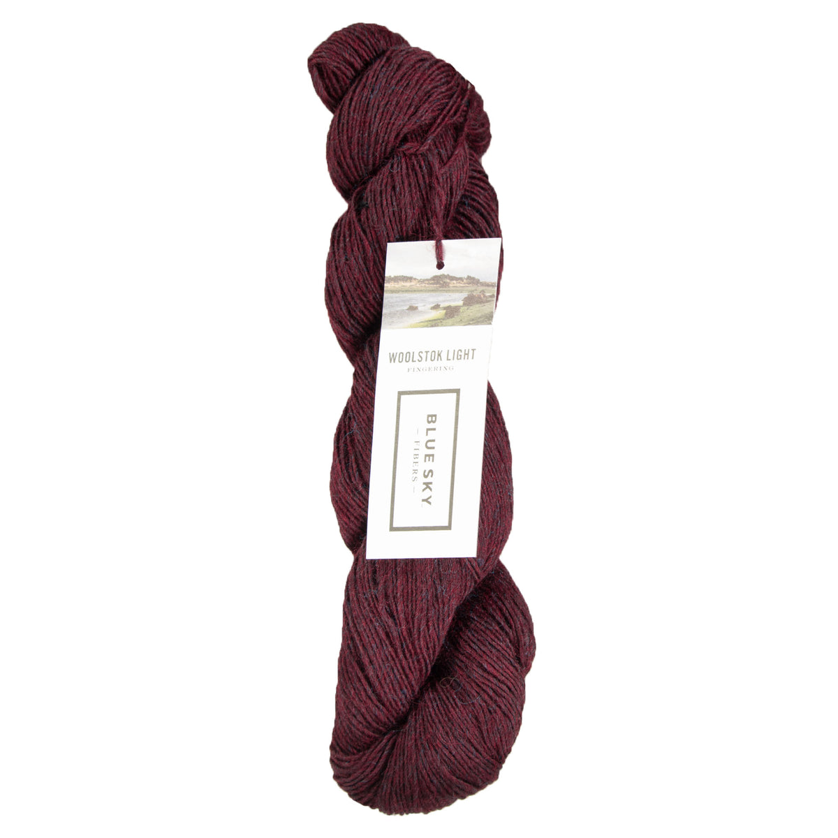 Blue Sky Fibers Woolstok Light Yarn - 2314 Deep Velvet - Zoom Image