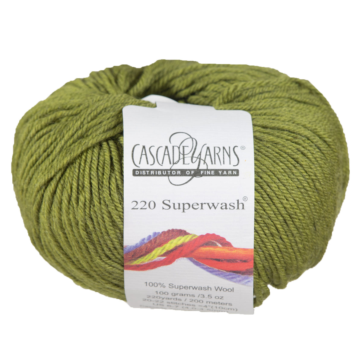 Cascade Yarns 220 Superwash Yarn - 1919 Turtle - Zoom Image
