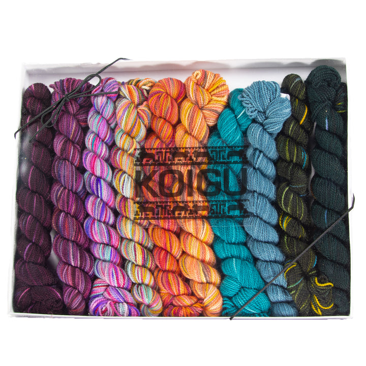 Koigu Pencil Box Yarn - Winery - Zoom Image
