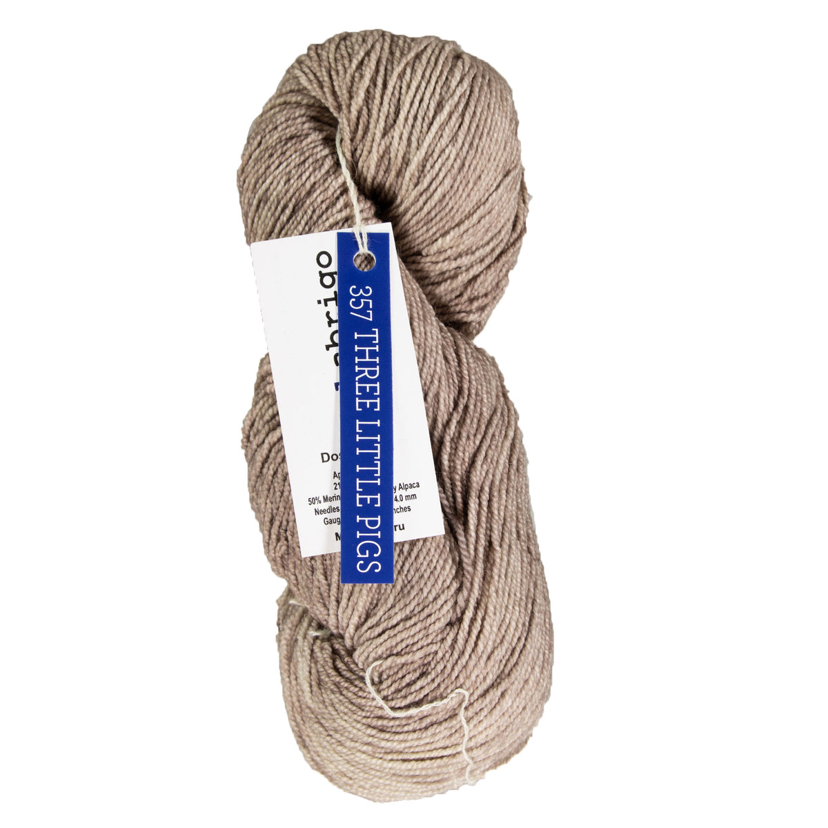 Malabrigo Dos Tierras Yarn - 357 Three Little Pigs - Zoom Image

