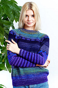 Urth Yarns Urth PDF Patterns - Gold Nugget Raglan Sweater - PDF Download - Extra Image
