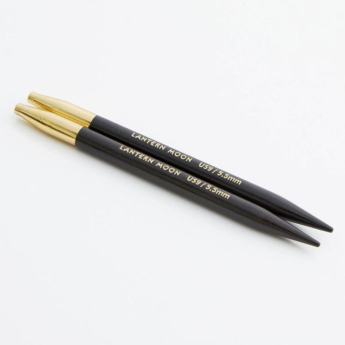 Lantern Moon Ebony Interchangeable Needle Tips - US 9 (5.50mm) - 5" - Zoom Image
