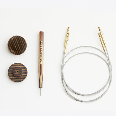 Lantern Moon Swivel Cords - 37" (to make a 47" needle) - Zoom Image