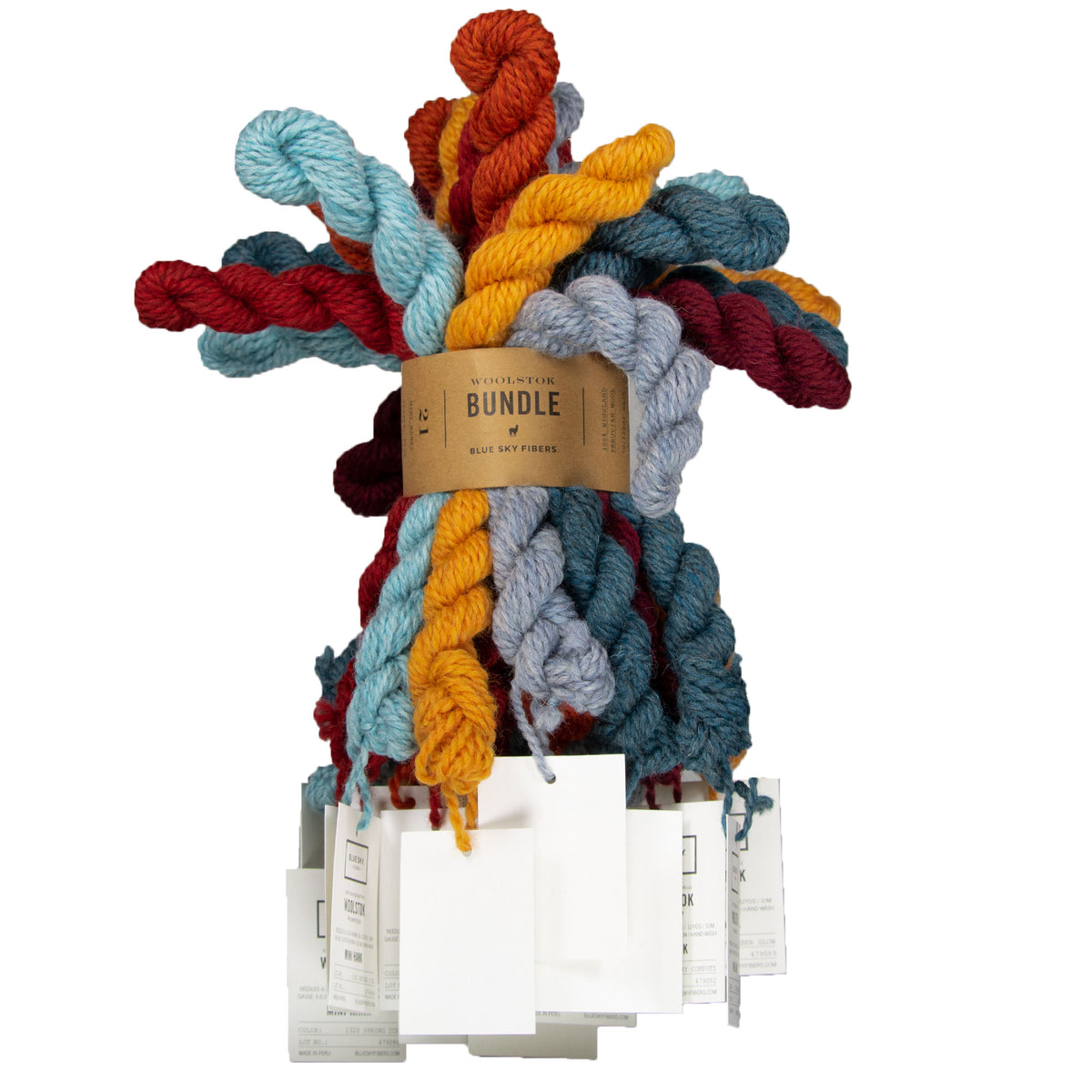 Blue Sky Fibers Woolstok Bundles Yarn - Fire & Ice - Zoom Image
