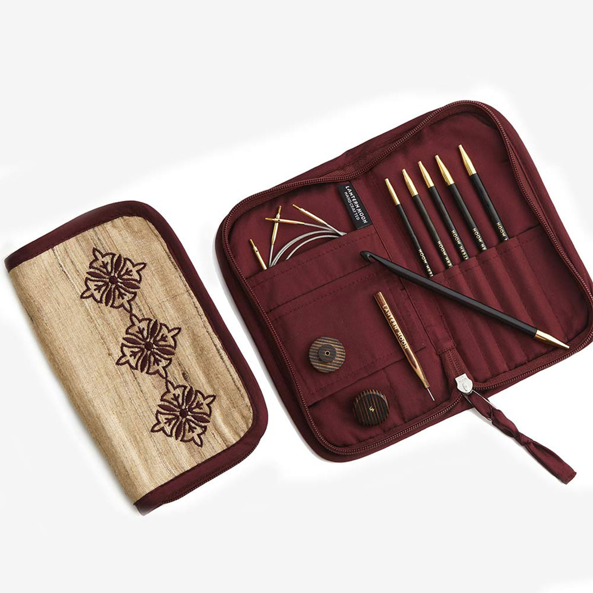Lantern Moon Tunisian Crochet Hook Set Needles - Bequest - Zoom Image
