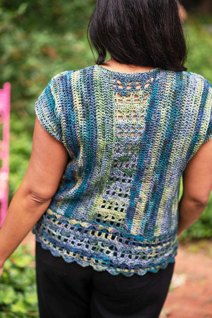 Berroco Summer Sesame Patterns - Benedetta Tee - PDF Download - Extra Image