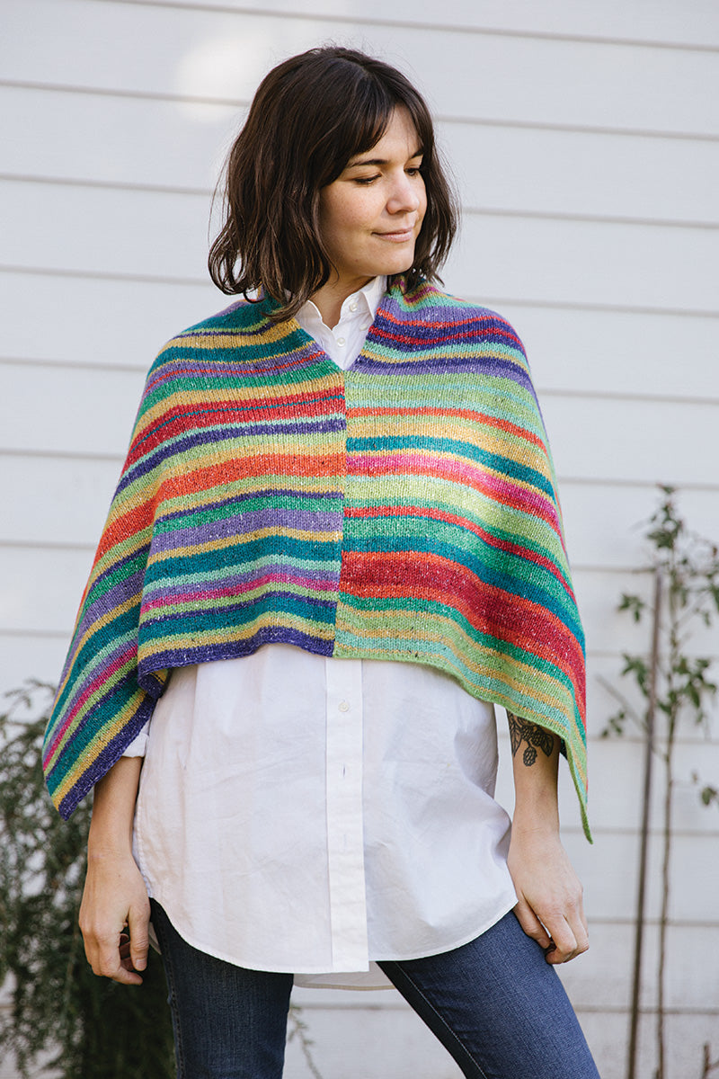 Churchmouse Classics Patterns - Jimmy's Lucky Poncho - PDF Download - Extra Image