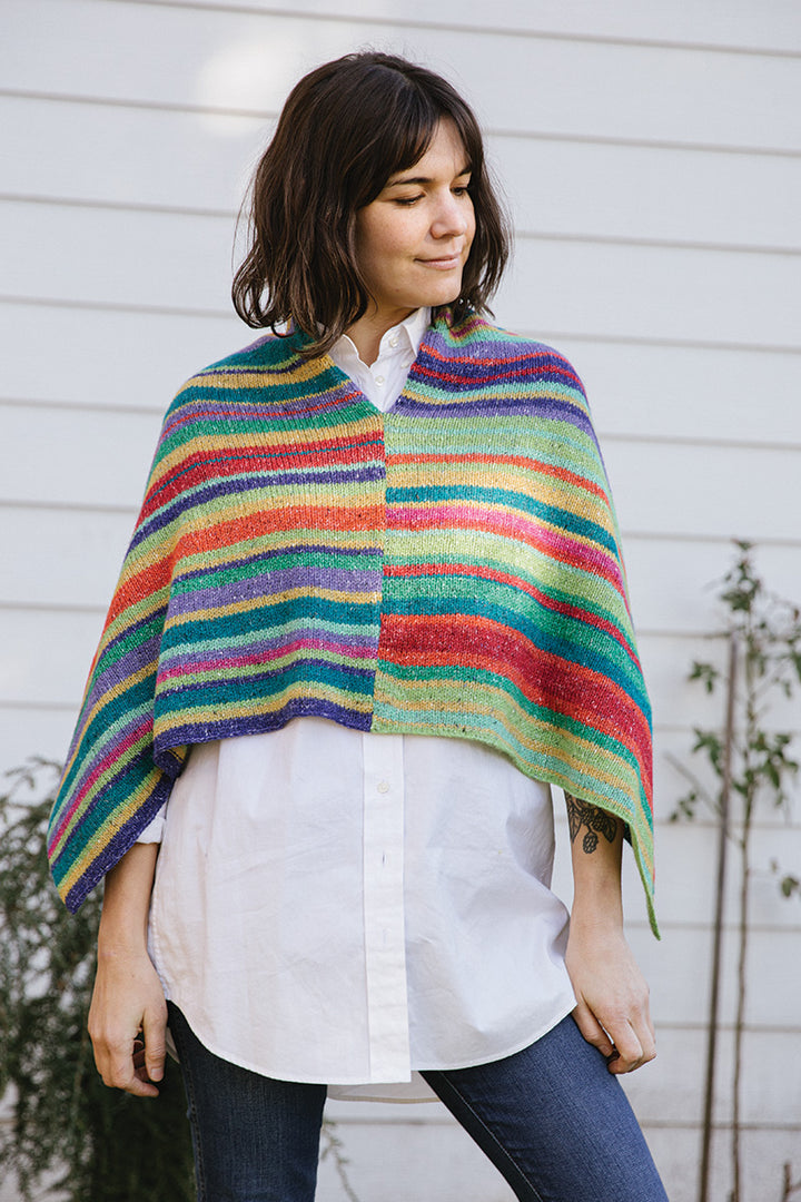 Churchmouse Classics Patterns - Jimmy's Lucky Poncho - PDF Download - Extra Image