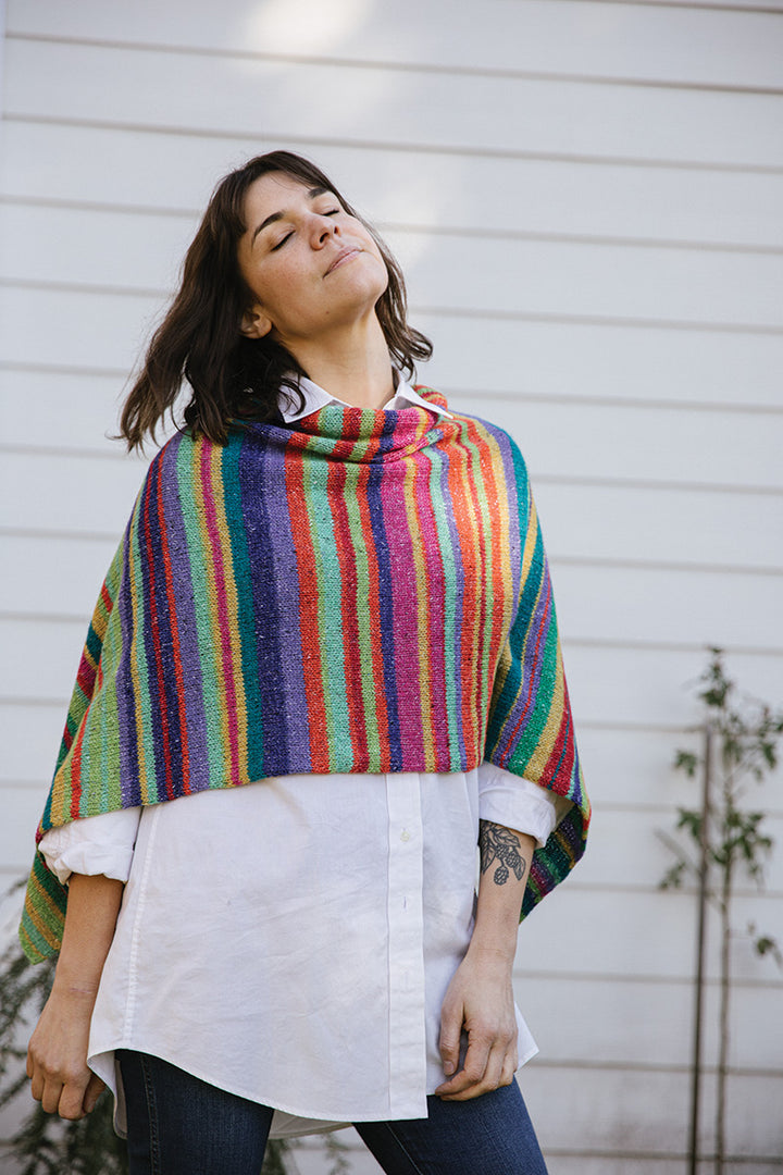 Churchmouse Classics Patterns - Jimmy's Lucky Poncho - PDF Download - Extra Image