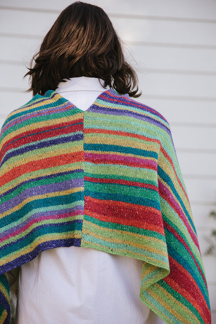 Churchmouse Classics Patterns - Jimmy's Lucky Poncho - Extra Image