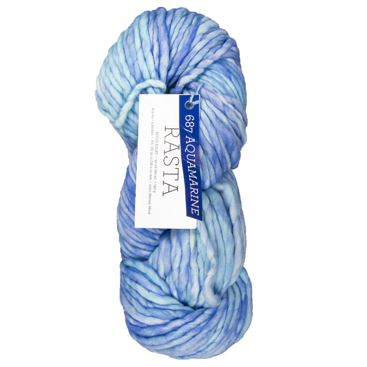 Malabrigo Rasta Yarn - 687 Aquamarine - Zoom Image
