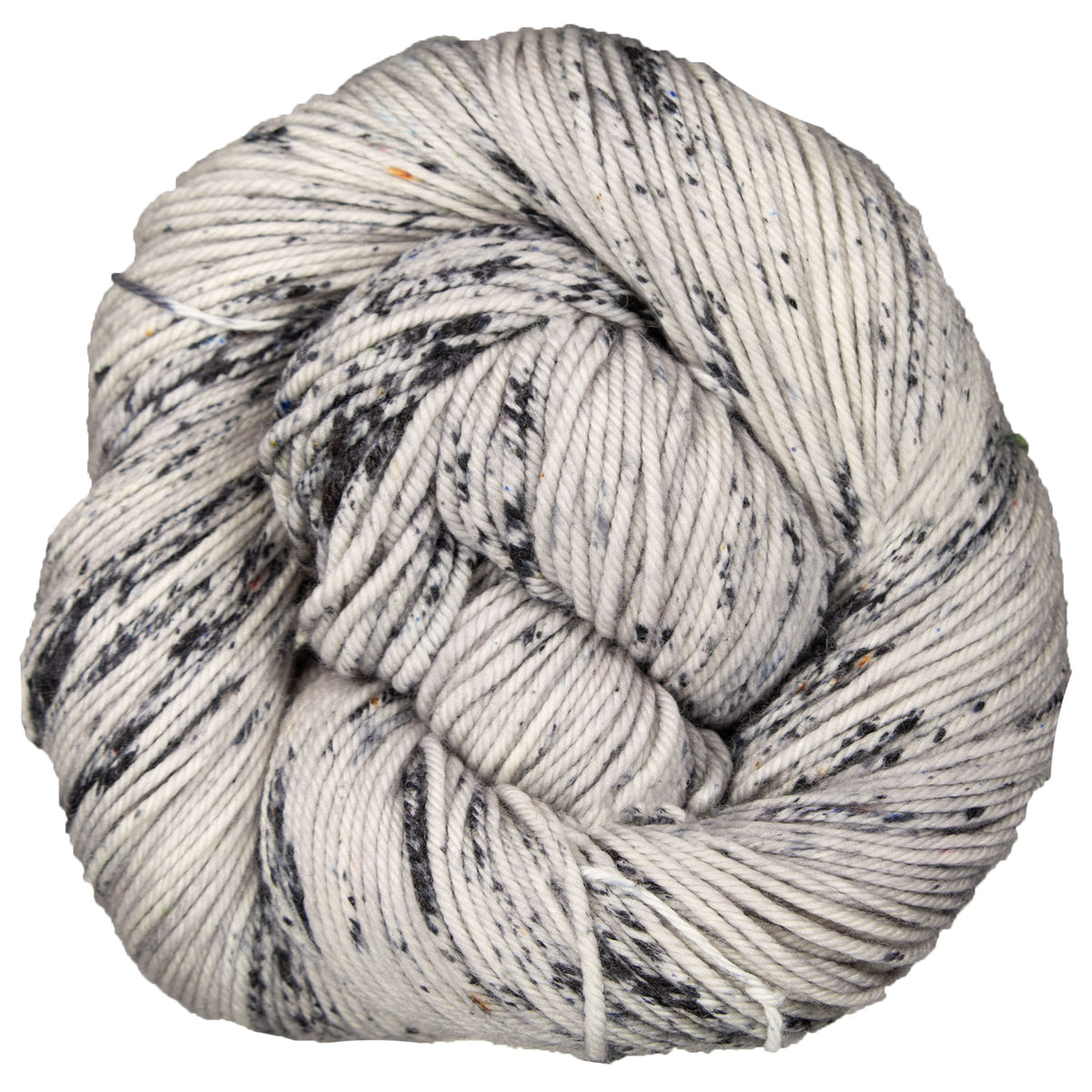 Madelinetosh Tosh Vintage Yarn - Astrid Grey/ Optic - Zoom Image
