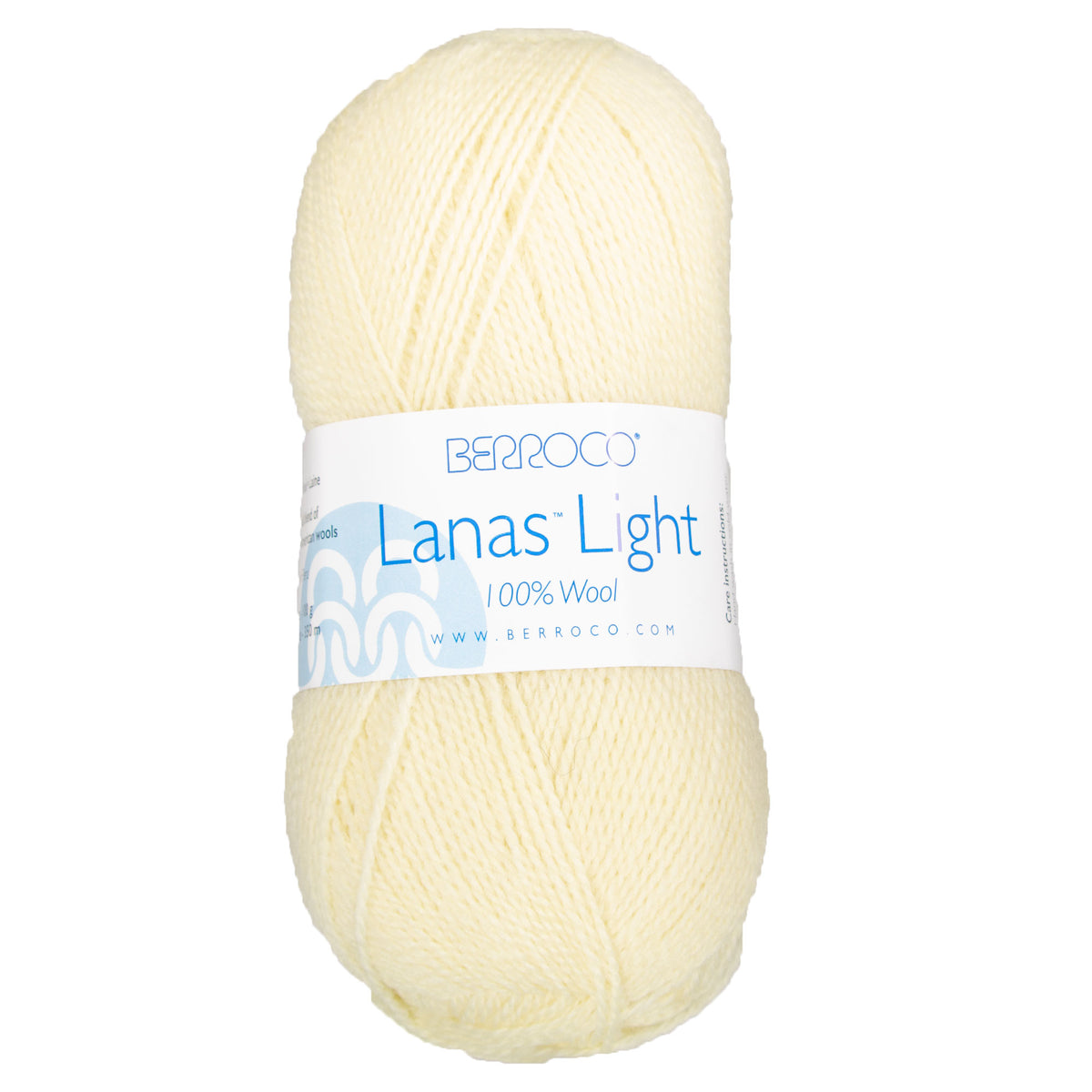 Berroco Lanas Light Yarn - 7801 Cream - Zoom Image
