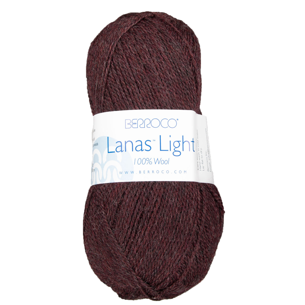 Berroco Lanas Light Yarn - 78140 Black Cherry - Zoom Image