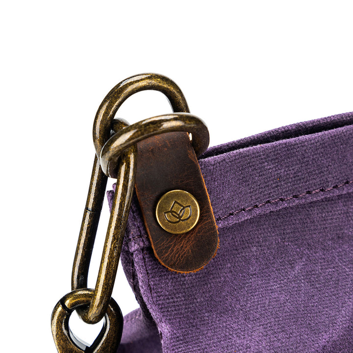 della Q Maker's Canvas Rucksack - Mustard - Extra Image