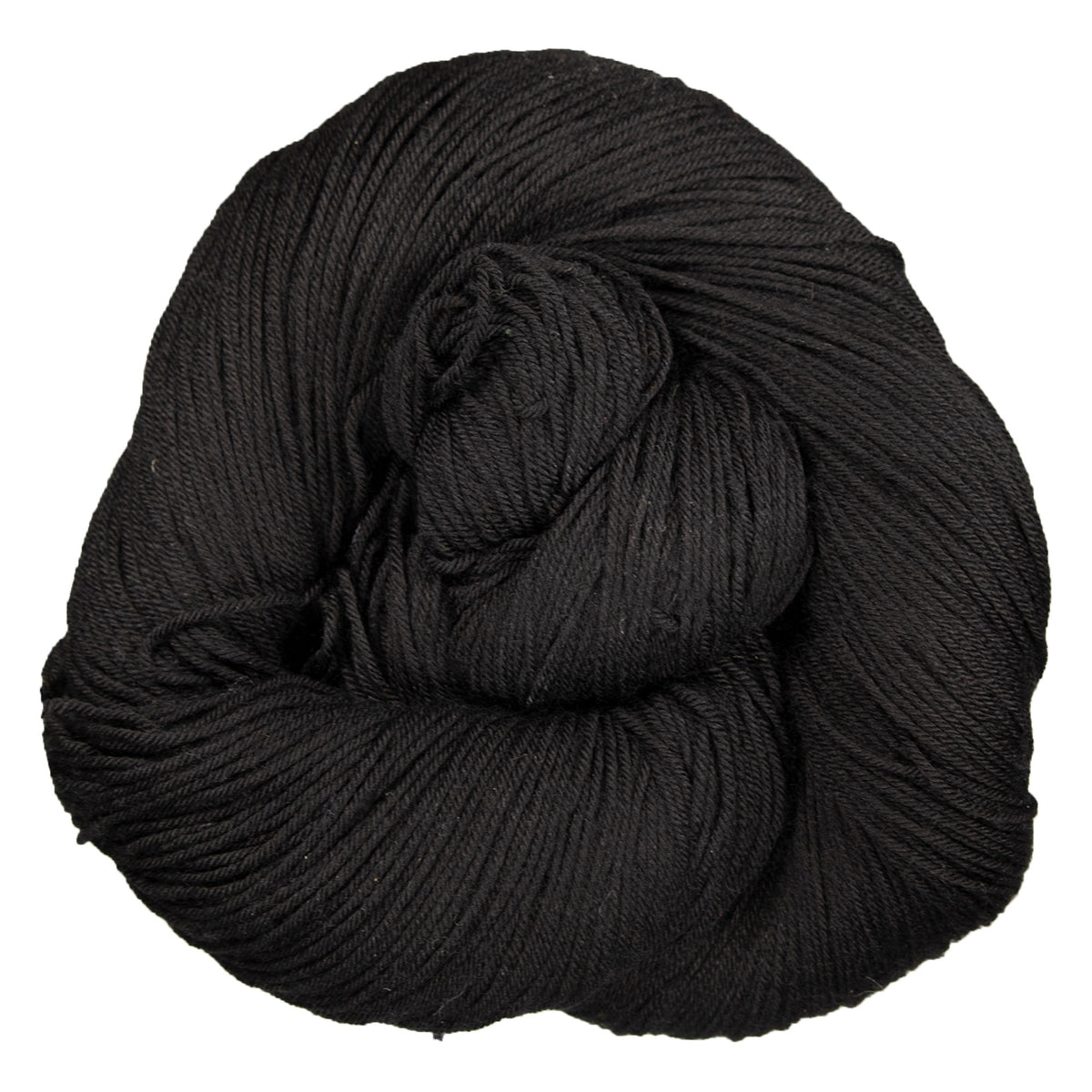 Malabrigo Ultimate Sock Yarn - 195 Black - Zoom Image
