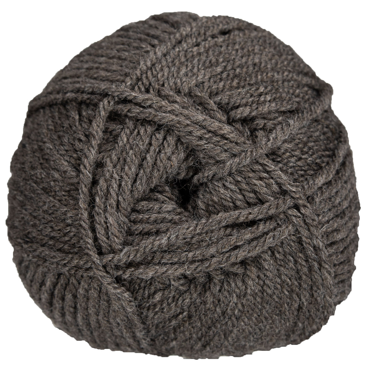 Plymouth Yarn Encore Worsted Yarn - 1235 Pecan Heather - Zoom Image
