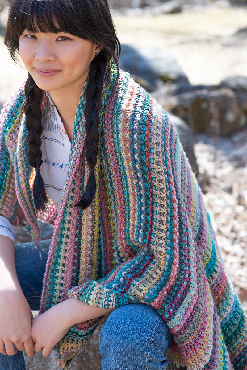 Berroco Fall Collection 2022 Patterns - Bente Blanket - PDF Download - Extra Image
