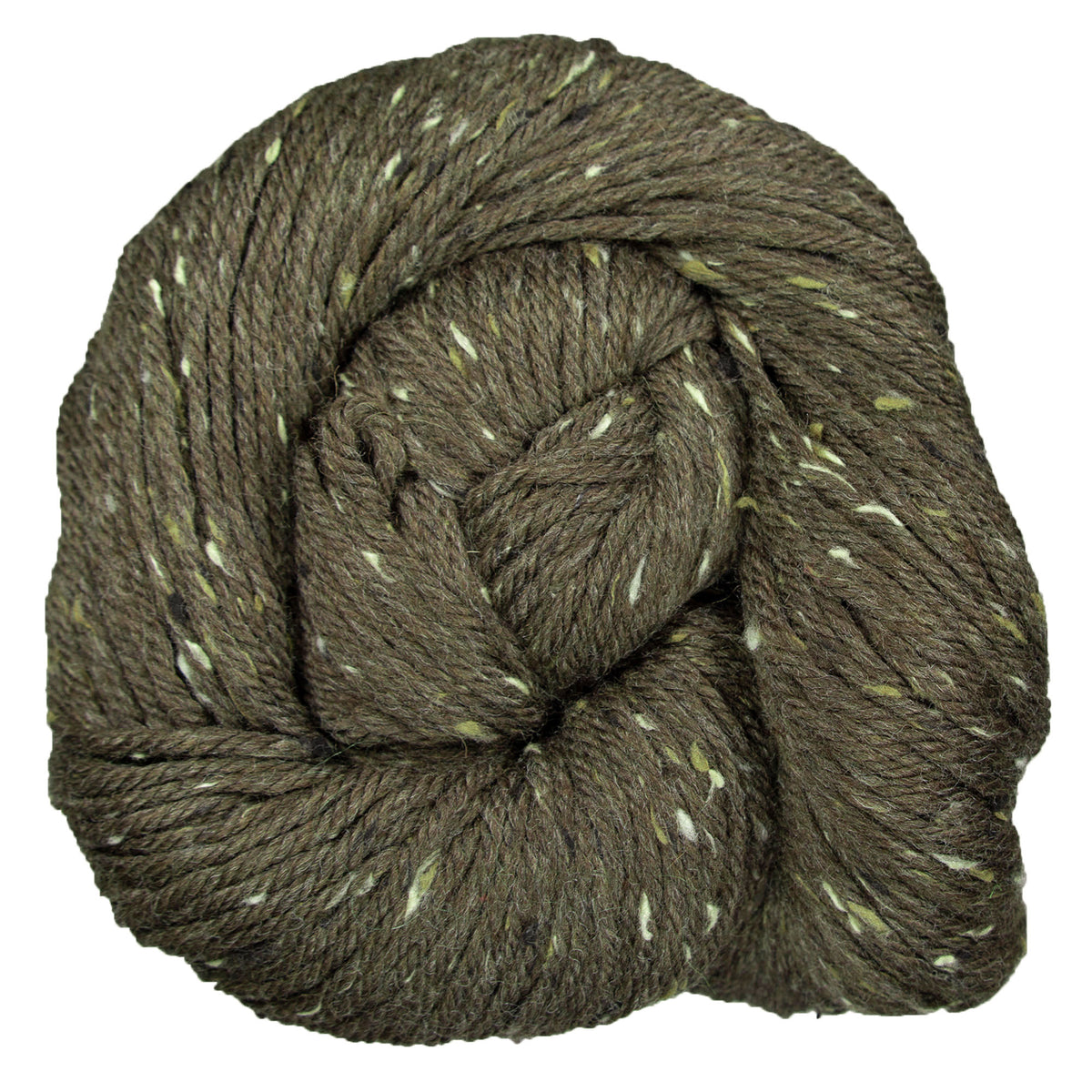 Blue Sky Fibers Woolstok Tweed (Aran) Yarn - 3309 Deep Earth - Zoom Image
